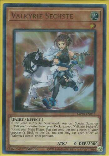Yugioh - Valkyrie Sechste *Ultra Rare* MP20-EN043 (NM/M)