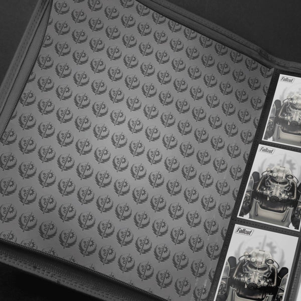 Fallout: Brotherhood of Steel Ultra Pro 9pkt (360 Slots) Zippered Binder - Bethesda