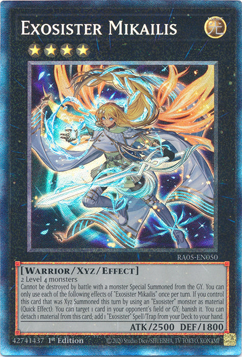 Yugioh - Exosister Mikailis *Select Rarity* RA05-EN050 (NM)