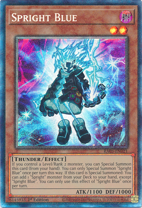 Yugioh - Spright Blue *Select Rarity* RA05-EN021 (NM)