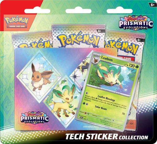 Pokémon - Prismatic Evolutions Tech Sticker Collection (SV8.5)