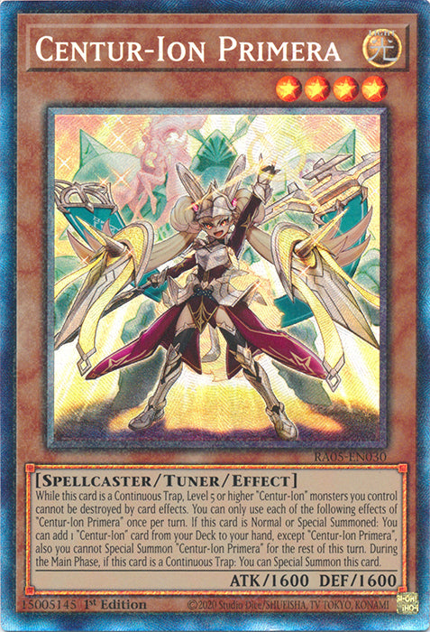 Yugioh - Centur-Ion Primera *Select Rarity* RA05-EN030 (NM)