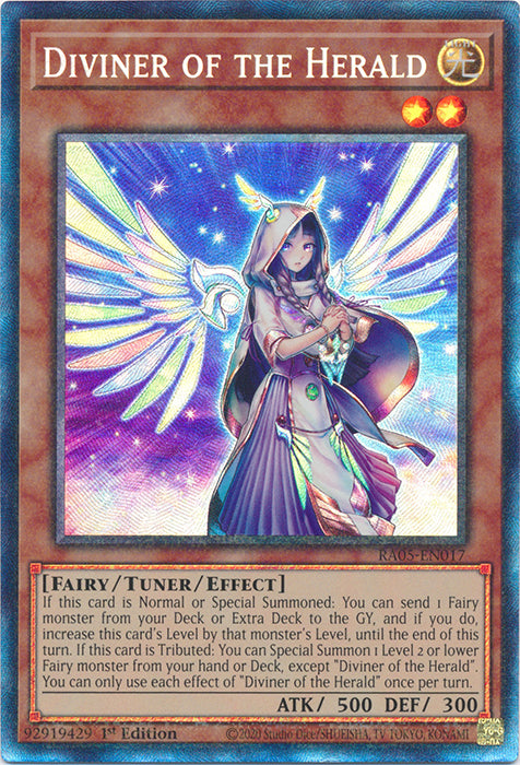 Yugioh - Diviner of the Herald *Select Rarity* RA05-EN017 (NM)
