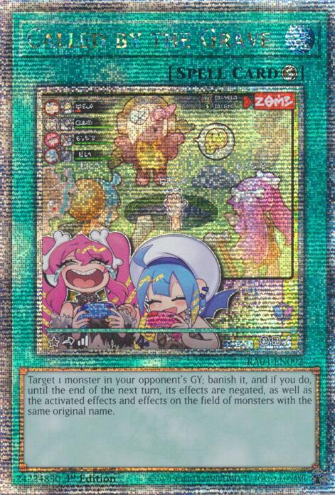 Yugioh - Called by the Grave *QCSR* RA04-EN092 (NM)