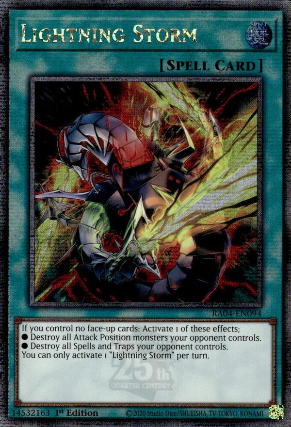 Yugioh - Lightning Storm *QCSR* RA04-EN094 (NM)