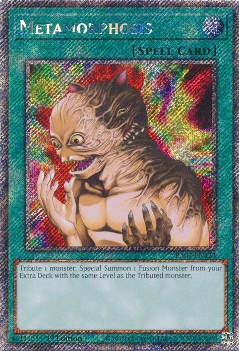 Yugioh - Metamorphosis *Platinum Secret Rare* RA04-EN123 (NM)