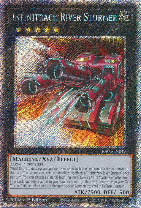Yugioh - Infinitrack River Stormer *Select Rarity* RA05-EN049 (NM)