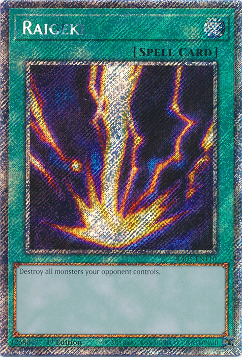 Yugioh - Raigeki *Select Rarity* RA05-EN110 (NM)