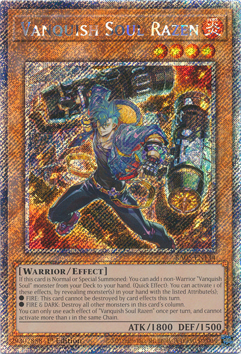 Yugioh - Vanquish Soul Razen *Select Rarity* RA05-EN134 (NM)