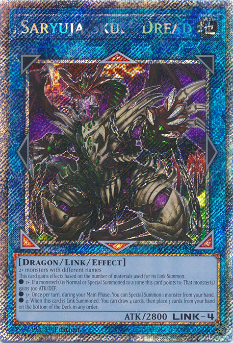 Yugioh - Saryuja Skull Dread *Select Rarity* RA05-EN053 (NM)