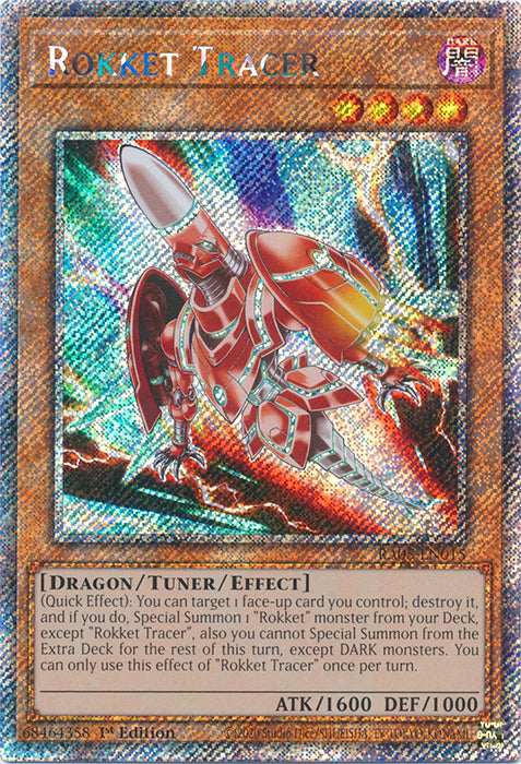 Yugioh - Rokket Tracer *Select Rarity* RA05-EN015 (NM)