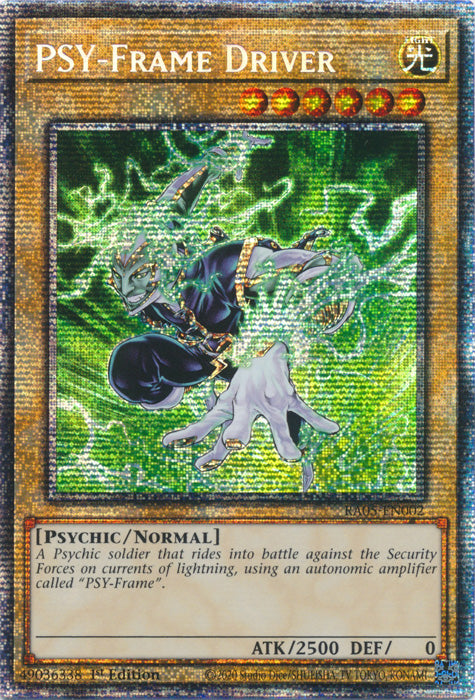 Yugioh - PSY-Frame Driver *Select Rarity* RA05-EN002 (NM)