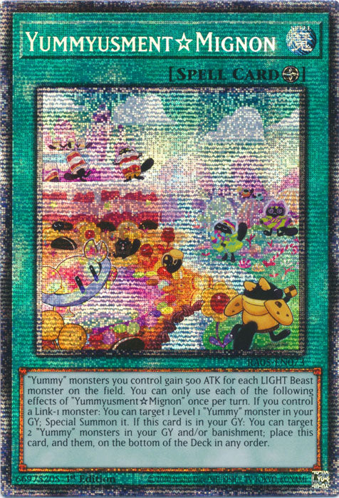 Yugioh - Yummyusment☆Mignon *Select Rarity* RA05-EN073 (NM)