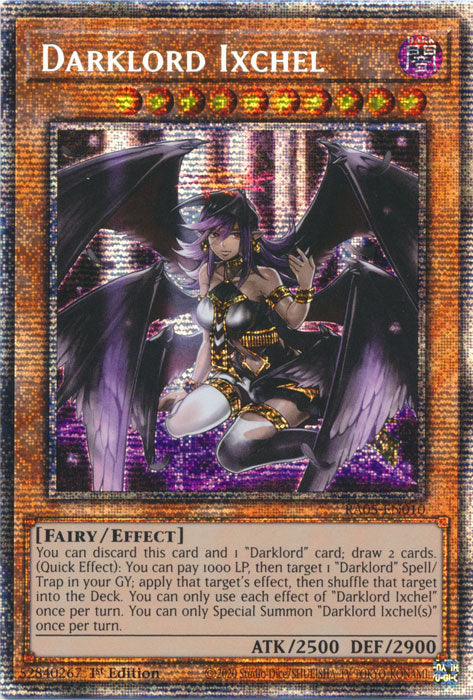 Yugioh - Darklord Ixchel *Select Rarity* RA05-EN010 (NM)