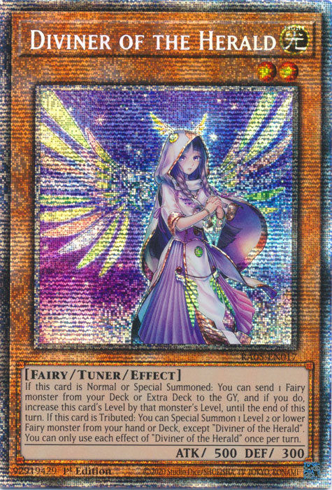 Yugioh - Diviner of the Herald *Select Rarity* RA05-EN017 (NM)