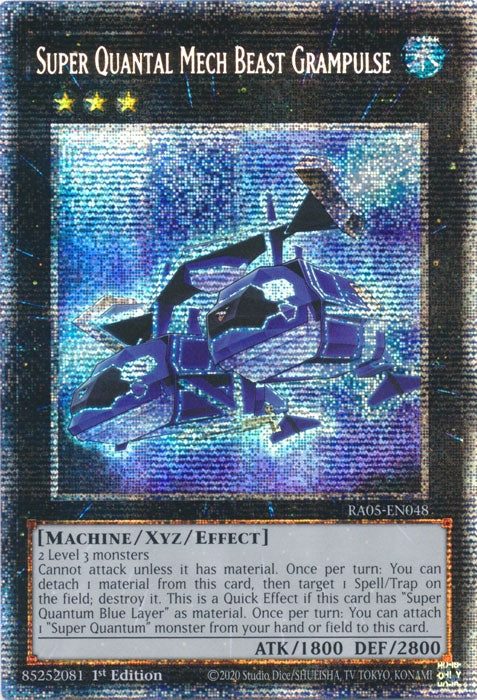 Yugioh - Super Quantal Mech Beast Grampulse *Select Rarity* RA05-EN048 (NM)