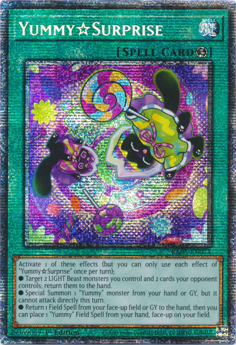 Yugioh - Yummy☆Surprise *Select Rarity* RA05-EN074 (NM)