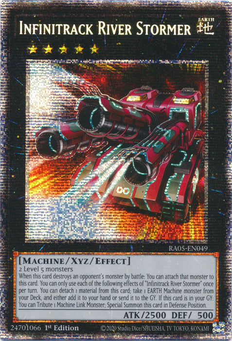 Yugioh - Infinitrack River Stormer *Select Rarity* RA05-EN049 (NM)