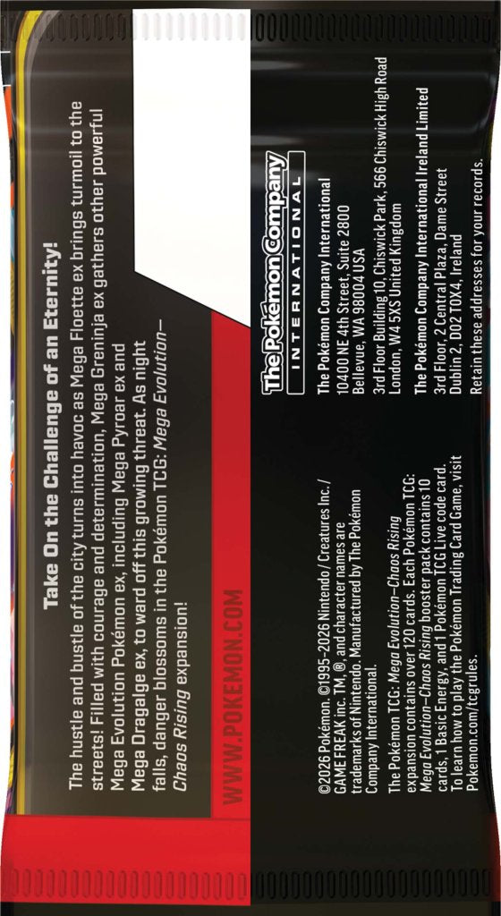 Pokemon - Chaos Rising Booster Box (ME04)