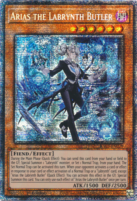 Yugioh - Arias the Labrynth Butler *Select Rarity* RA05-EN028 (NM)