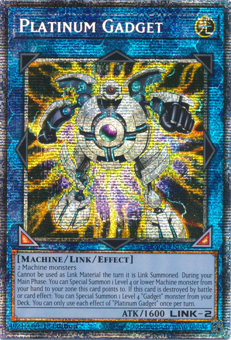 Yugioh - Platinum Gadget *Select Rarity* RA05-EN054 (NM)