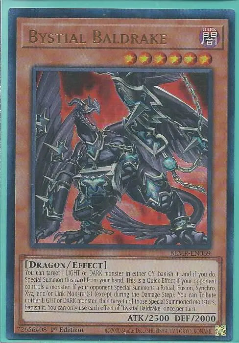 Yugioh - Bystial Baldrake *Ultra Rare* BLMR-EN069 (NM)