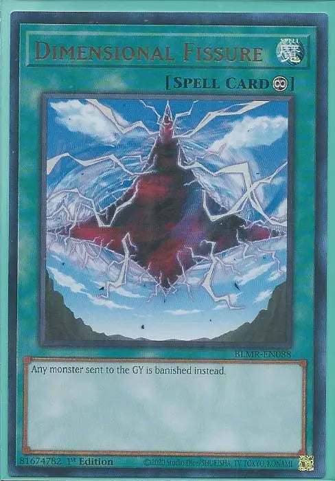 Yugioh - Dimensional Fissure *Ultra Rare* BLMR-EN088 (NM)
