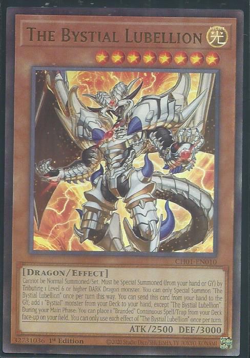 Yugioh - The Bystial Lubellion *Ultra Rare* CH01-EN010 (NM)
