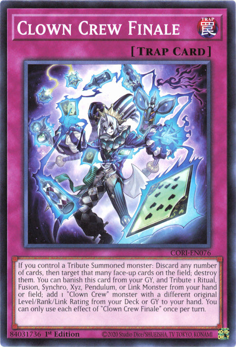 Yugioh - Clown Crew Finale *Common* CORI-EN076 (NM)