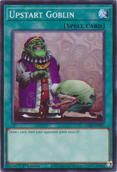 Yugioh - Upstart Goblin *Common* L26D-ENS06 (NM)