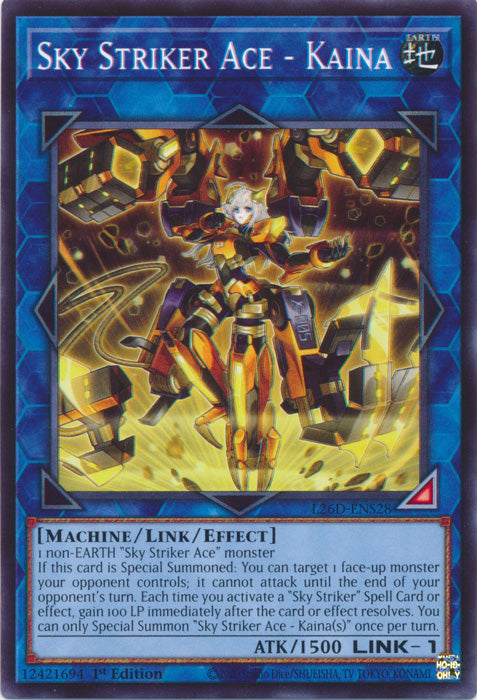Yugioh - Sky Striker Ace - Kaina *Common* L26D-ENS28 (NM)