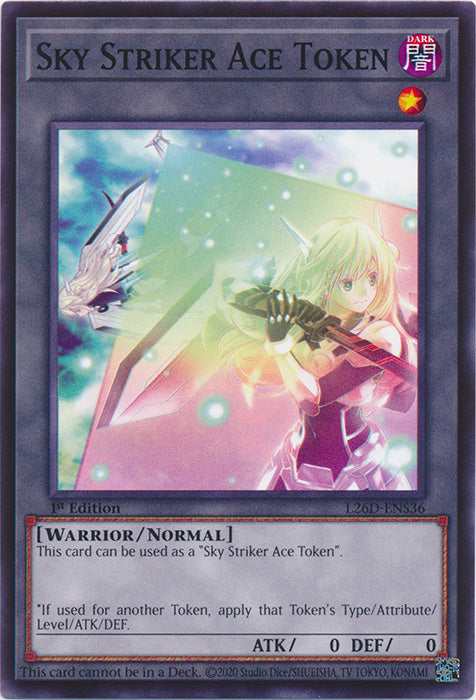 Yugioh - Sky Striker Ace Token *Common* L26D-ENS36 (NM)