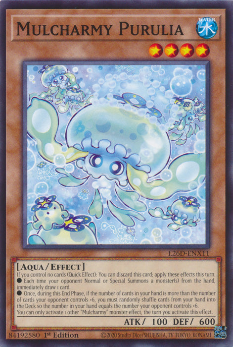 Yugioh - Mulcharmy Purulia *Common* L26D-ENX11 (NM)