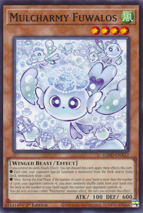 Yugioh - Mulcharmy Fuwalos *Common* L26D-ENX12 (NM)