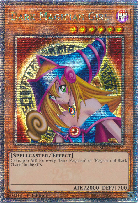 Yugioh - Dark Magician Girl *Quarter Century Secret Rare* MP24-EN009 (NM)