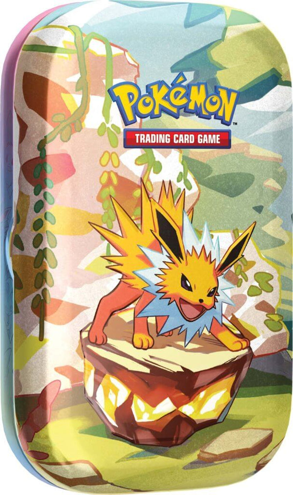 Pokemon - Scarlet & Violet 8.5 Prismatic Evolutions Mini Tin Display Case (8 Tins)