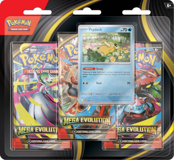 Pokémon - Mega Evolution Three Booster Blister (ME01)