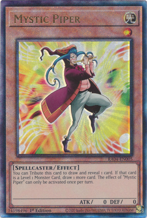 Yugioh - Mystic Piper *Select Rarity* RA04-EN005 (NM)