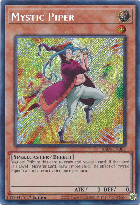 Yugioh - Mystic Piper *Select Rarity* RA04-EN005 (NM)