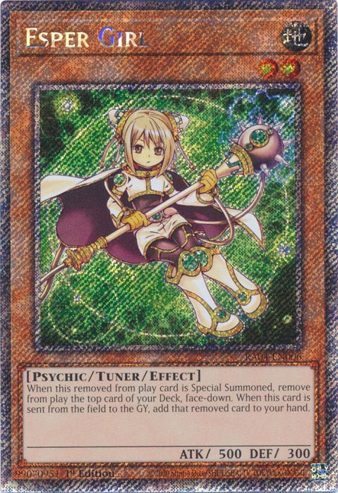 Yugioh - Esper Girl *Select Rarity* RA04-EN006 (NM)