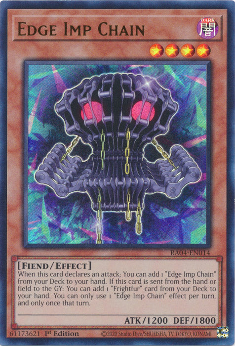 Yugioh - Edge Imp Chain *Select Rarity* RA04-EN014 (NM)