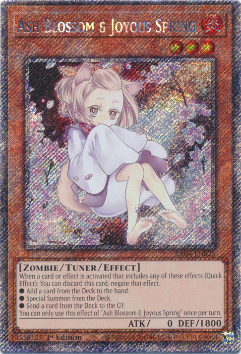 Yugioh - Ash Blossom & Joyous Spring *Select Rarity* RA04-EN025 (NM)