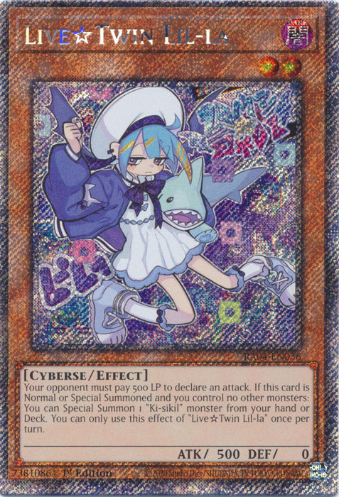 Yugioh - Live☆Twin Lil-la *Select Rarity* RA04-EN036 (NM)