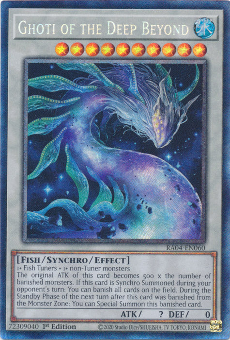 Yugioh - Ghoti of the Deep Beyond *Select Rarity* RA04-EN060 (NM)