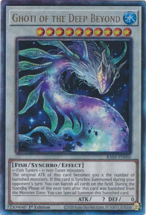 Yugioh - Ghoti of the Deep Beyond *Select Rarity* RA04-EN060 (NM)