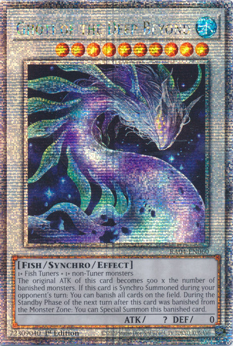Yugioh - Ghoti of the Deep Beyond *Select Rarity* RA04-EN060 (NM)
