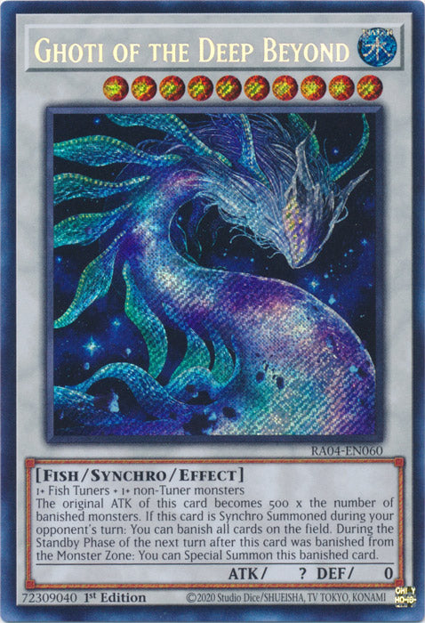 Yugioh - Ghoti of the Deep Beyond *Select Rarity* RA04-EN060 (NM)