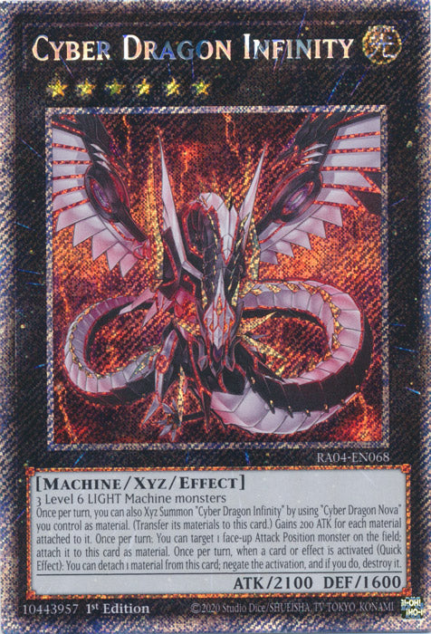 Yugioh - Cyber Dragon Infinity *Select Rarity* RA04-EN068 (NM)