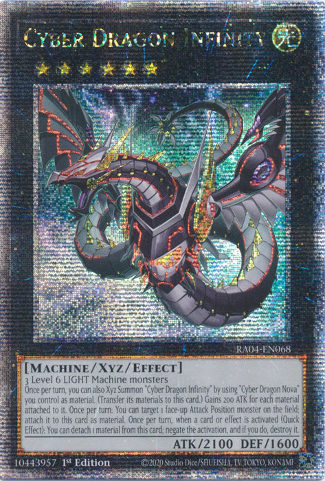 Yugioh - Cyber Dragon Infinity *Select Rarity* RA04-EN068 (NM)
