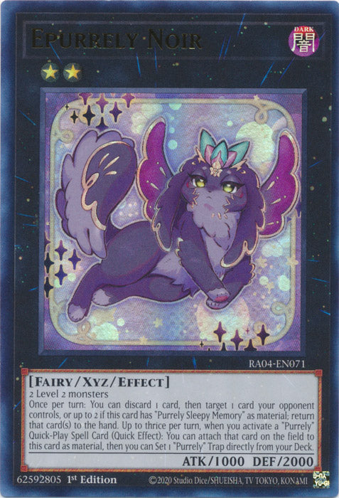 Yugioh - Epurrely Noir *Select Rarity* RA04-EN071 (NM)